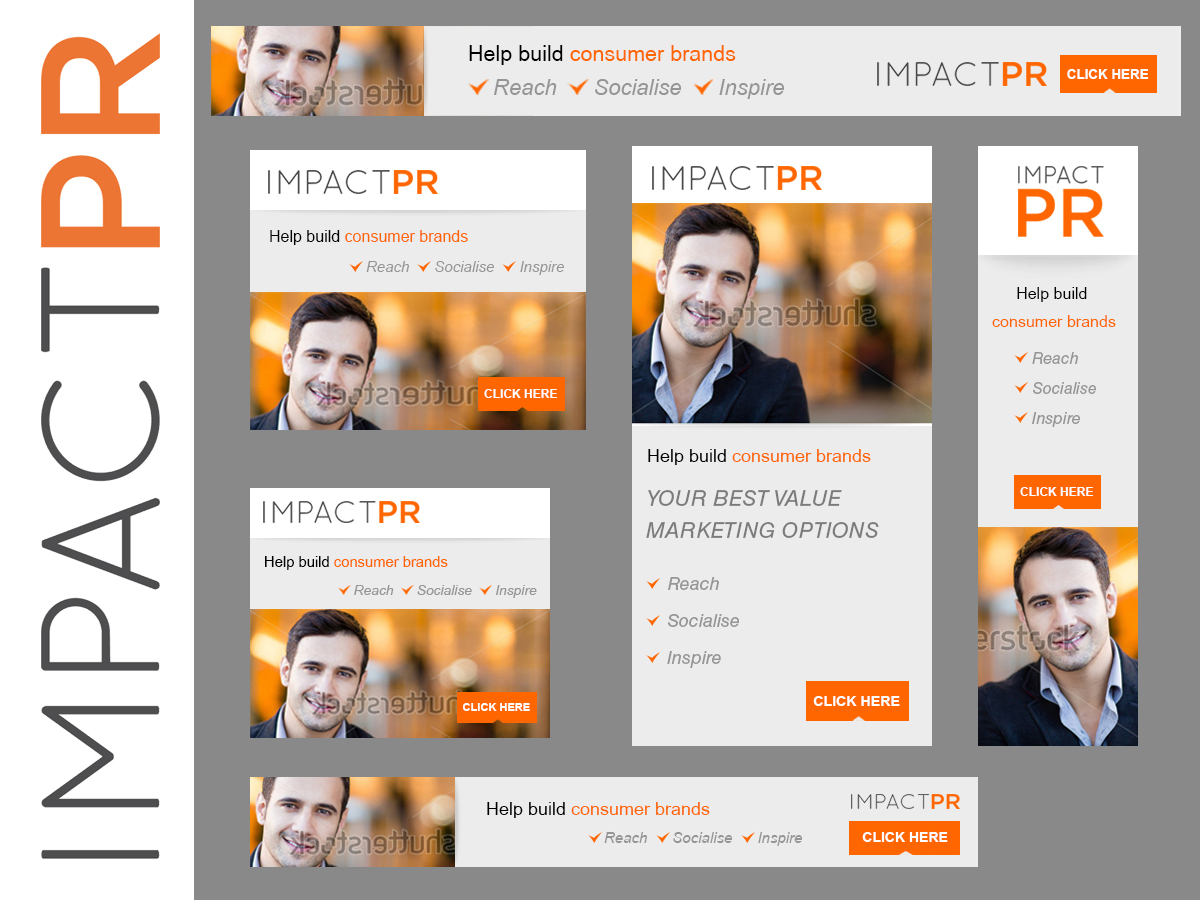 Banner Ad Design by juca for Impact PR | Design #3990941