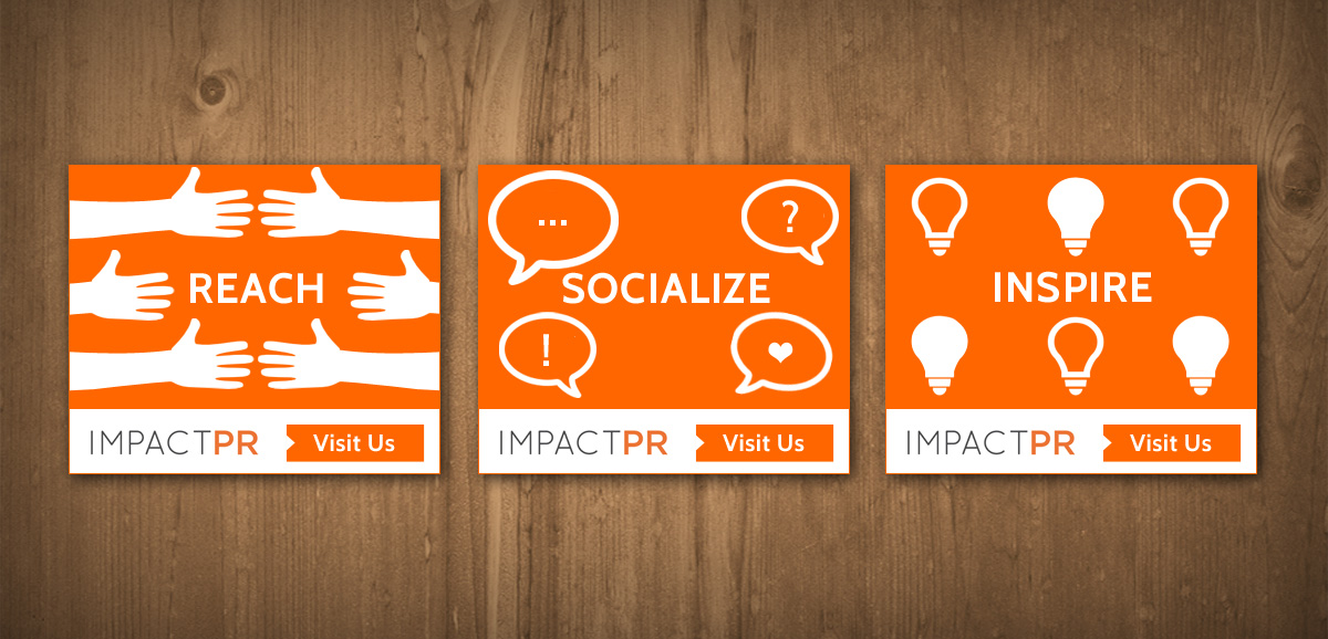 Banner Ad Design by MNM for Impact PR | Design #3947708
