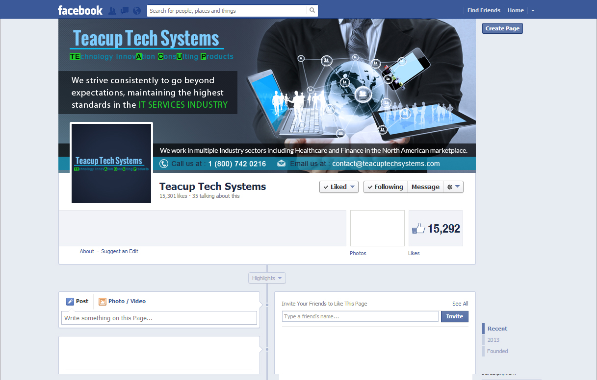 Facebook Design by Web Skippers for this project | Design #3964502