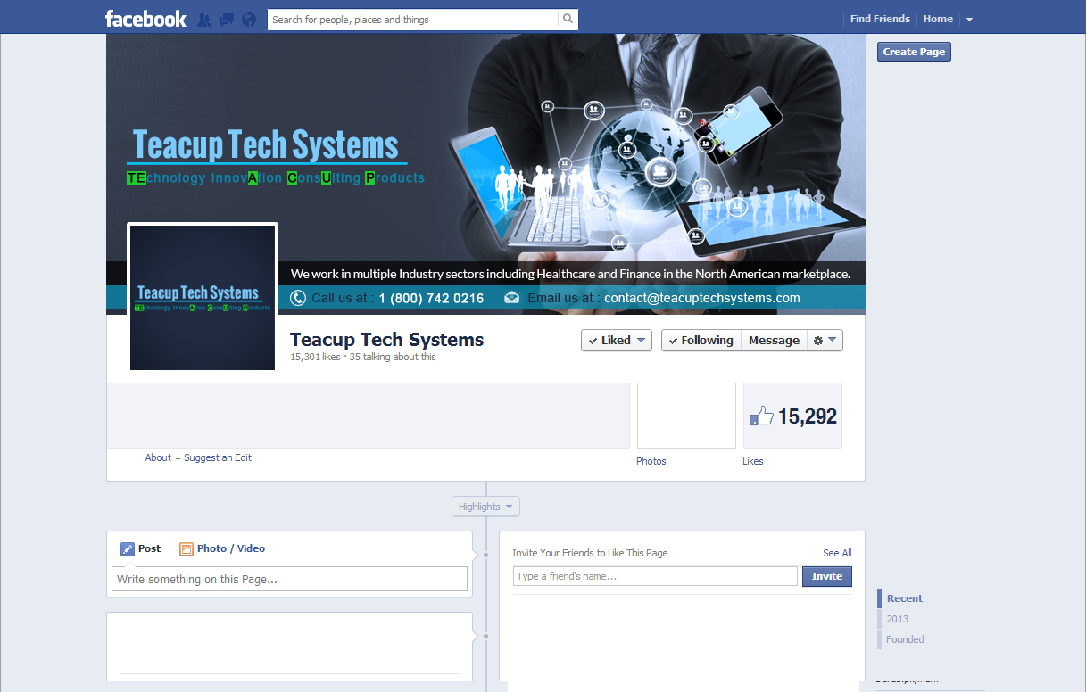 Facebook Design by Web Skippers for this project | Design #3964509