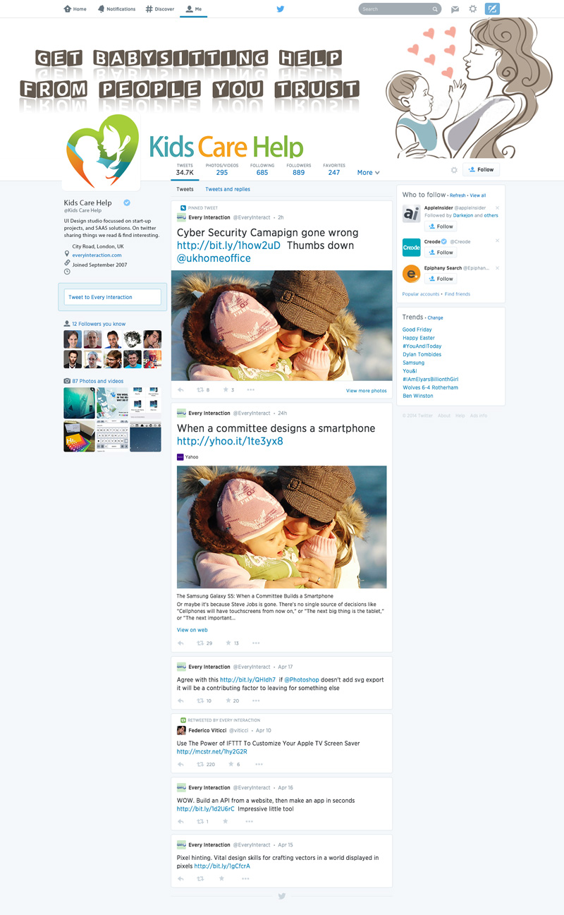 Twitter Design by rdesign12 for this project | Design #4029802