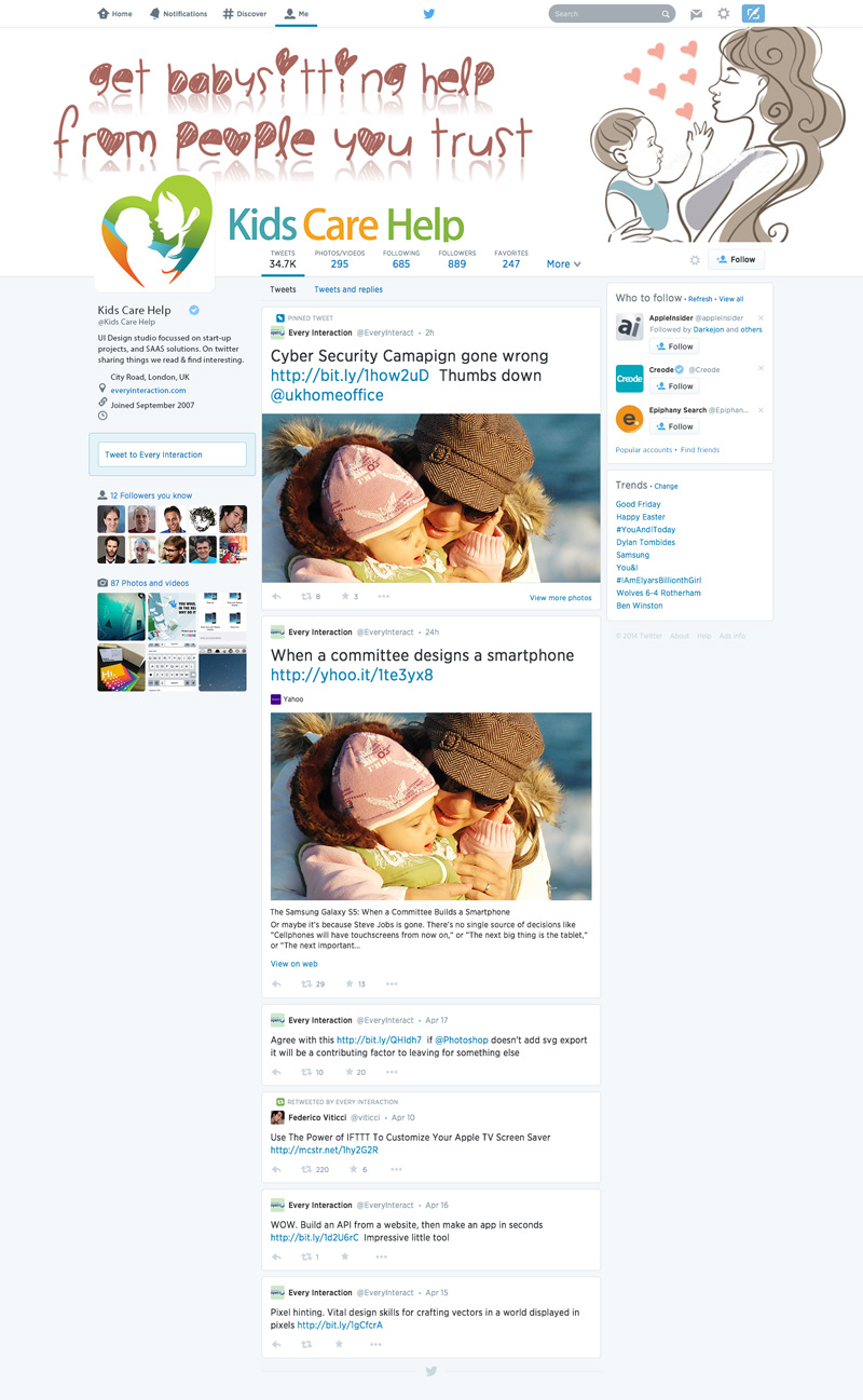 Twitter Design by rdesign12 for this project | Design #4029808