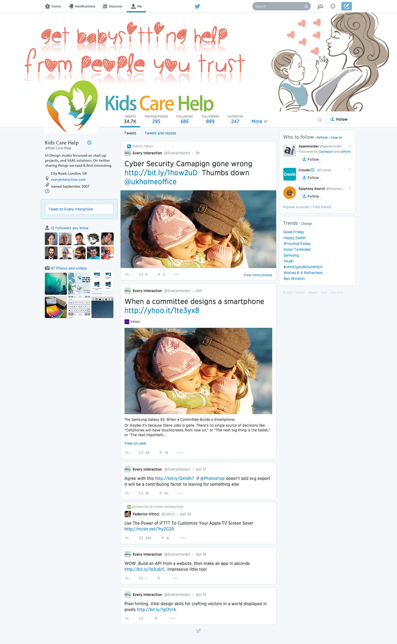 Twitter Design by rdesign12 for this project | Design #4029812