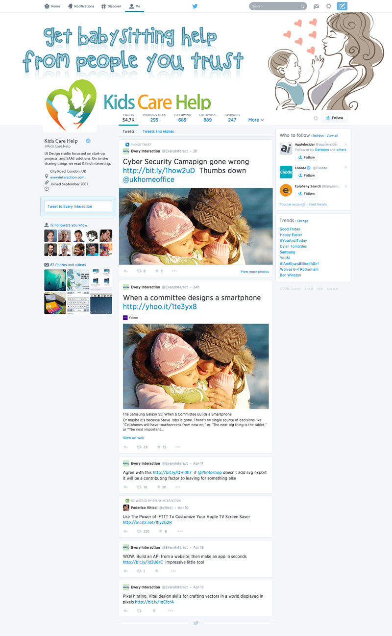 Twitter Design by rdesign12 for this project | Design #4029816