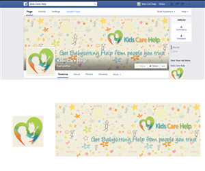 Facebook,Twitter and Google+ Page Design for a Babysitting Online Platform | Twitter Design by AizerDS