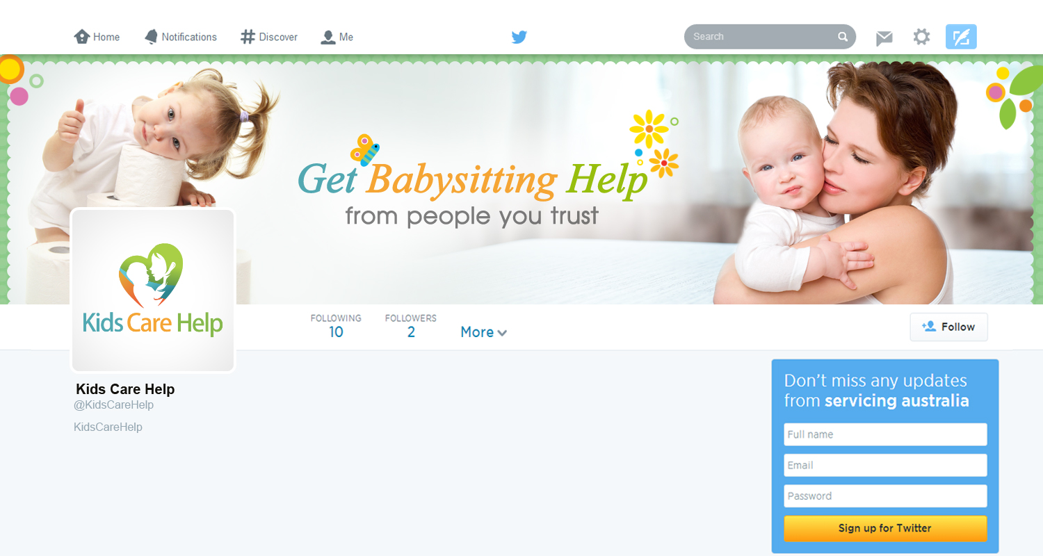 Twitter Design by Web Skippers for this project | Design #3983216