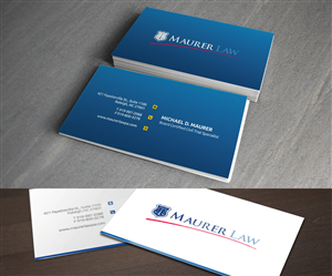 law firm business cards | Visitenkarten-Design von ideaz2050