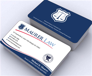 law firm business cards | Visitenkarten-Design von Sbss