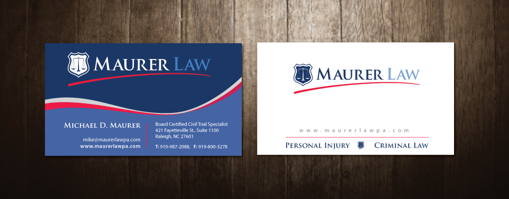 Business Card Design by meet007 for this project | Design #3936479