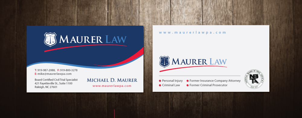 Business Card Design by meet007 for this project | Design #3938285