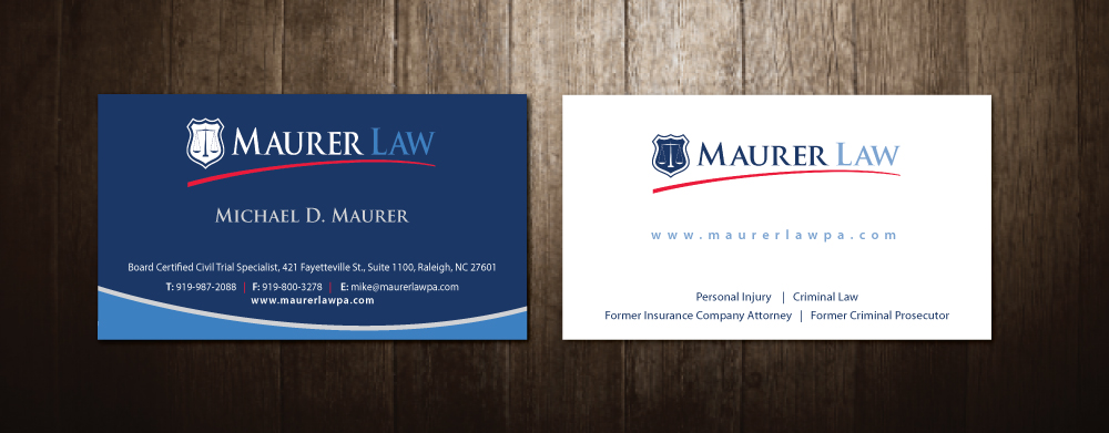 Business Card Design by meet007 for this project | Design #3940850