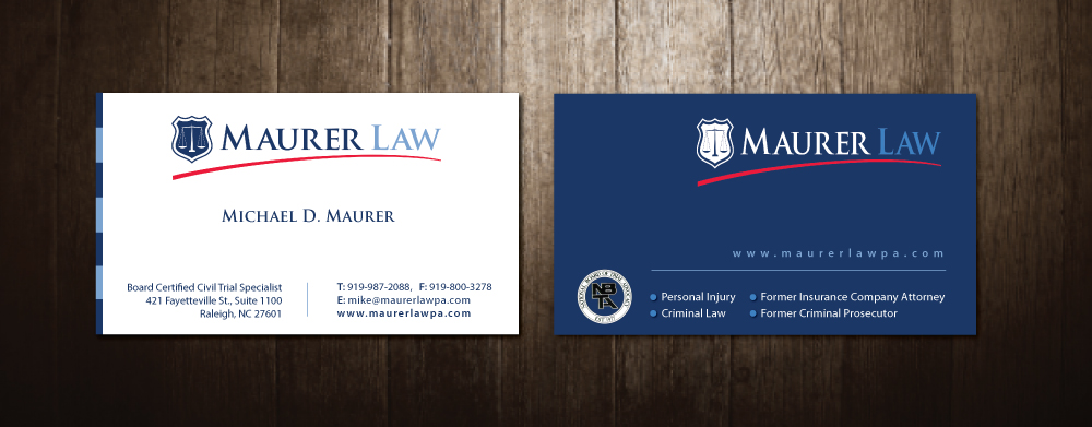 Business Card Design by meet007 for this project | Design #3940856