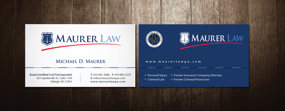 Business Card Design by meet007 for this project | Design #3945642