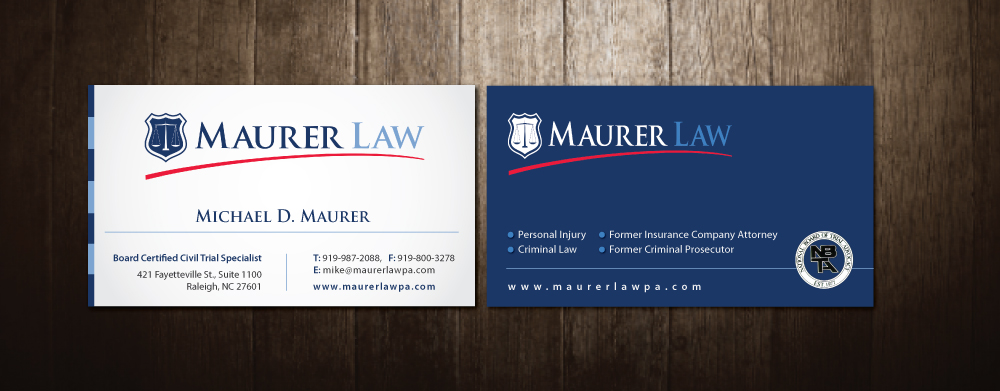 Law Firm Business Card Design For A Company By Meet007 3945818 Business Card Design By Meet007 For This Project 3945818