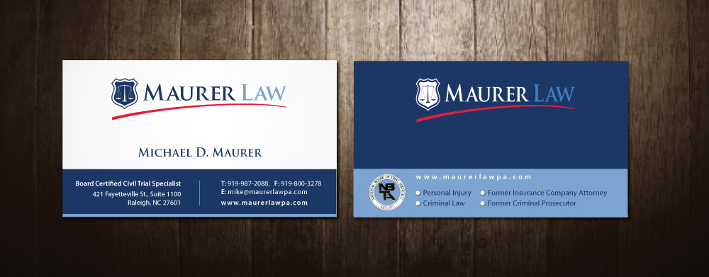 Business Card Design by meet007 for this project | Design #3945949