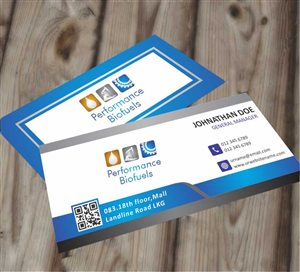 Business Card Design by AwsomeD for Performance Biofuels Inc. | Design: #3961753