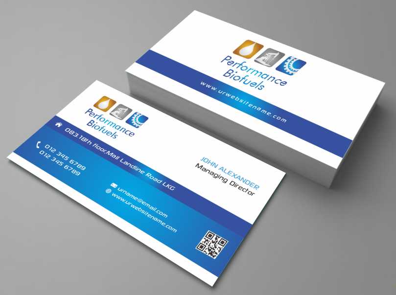 Visitenkarten-Design von AwsomeD für Performance Biofuels Inc. | Design #3961757