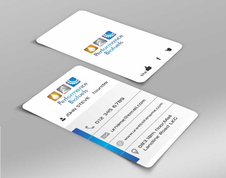 Business Card Design by AwsomeD for Performance Biofuels Inc. | Design #3961760
