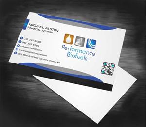 Business Card Design by AwsomeD for Performance Biofuels Inc. | Design: #3961762