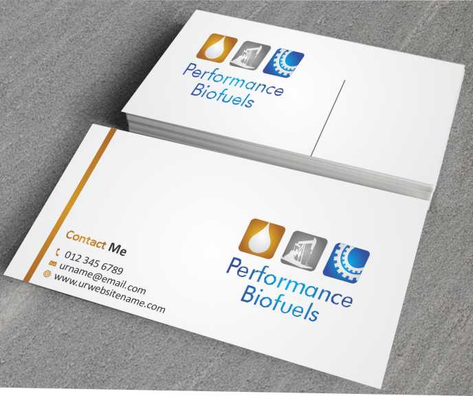 Visitenkarten-Design von AwsomeD für Performance Biofuels Inc. | Design #3961763
