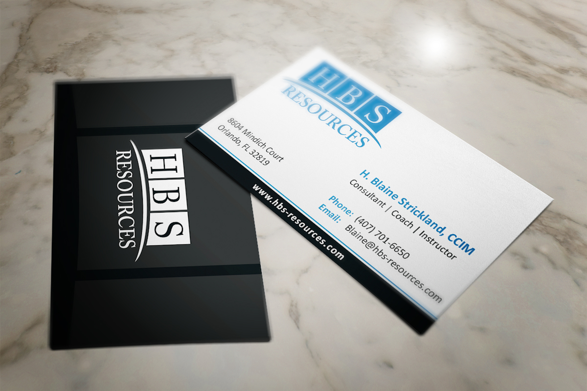 Business Card Design by MT for HBS Resources | Design #3988603