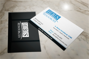 HBS Resources needs business card | Visitenkarten-Design von MT