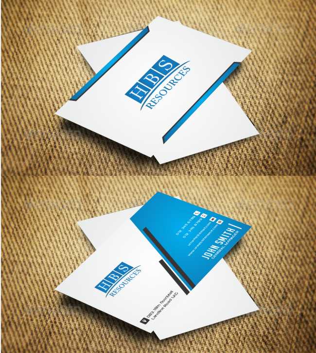 Business Card Design by AwsomeD for HBS Resources | Design #3947215