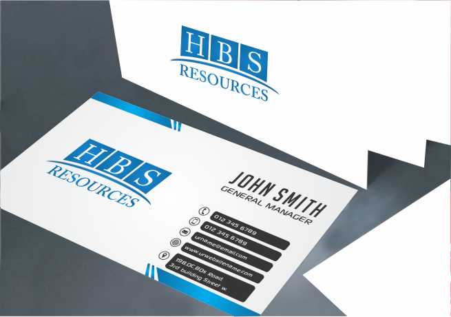 Business Card Design by AwsomeD for HBS Resources | Design #3947223