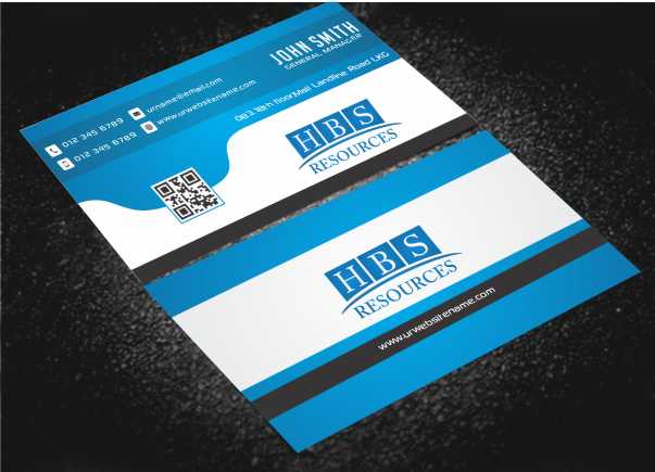 Business Card Design by AwsomeD for HBS Resources | Design #3947226