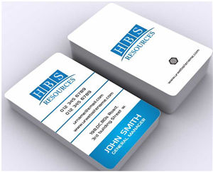 Business Card Design by AwsomeD for HBS Resources | Design: #3947232