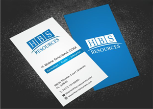 Business Card Design by AwsomeD for HBS Resources | Design: #3953679