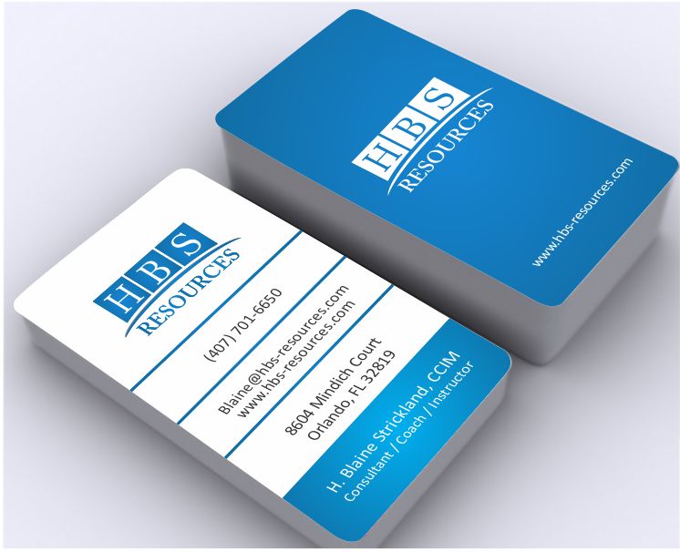 Business Card Design by AwsomeD for HBS Resources | Design #3955023