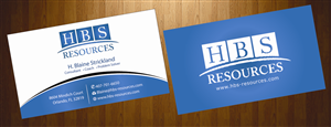 Business Card Design by HarmiDesigning for HBS Resources | Design: #3931777