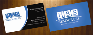 Business Card Design by HarmiDesigning for HBS Resources | Design: #3931795