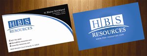 Business Card Design by HarmiDesigning for HBS Resources | Design: #3931806