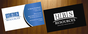 Business Card Design by HarmiDesigning for HBS Resources | Design: #3931814