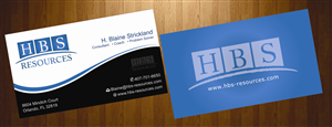 Business Card Design by HarmiDesigning for HBS Resources | Design: #3931831