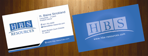Business Card Design by harmi_199 for HBS Resources | Design: #3931832