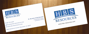 Business Card Design by harmi_199 for HBS Resources | Design: #3931835