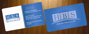 Business Card Design by harmi_199 for HBS Resources | Design: #3931873