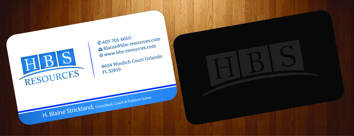 Business Card Design by harmi_199 for HBS Resources | Design #3931878