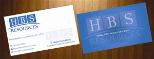 Business Card Design by harmi_199 for HBS Resources | Design: #3933118