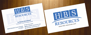 Business Card Design by harmi_199 for HBS Resources | Design: #3933123