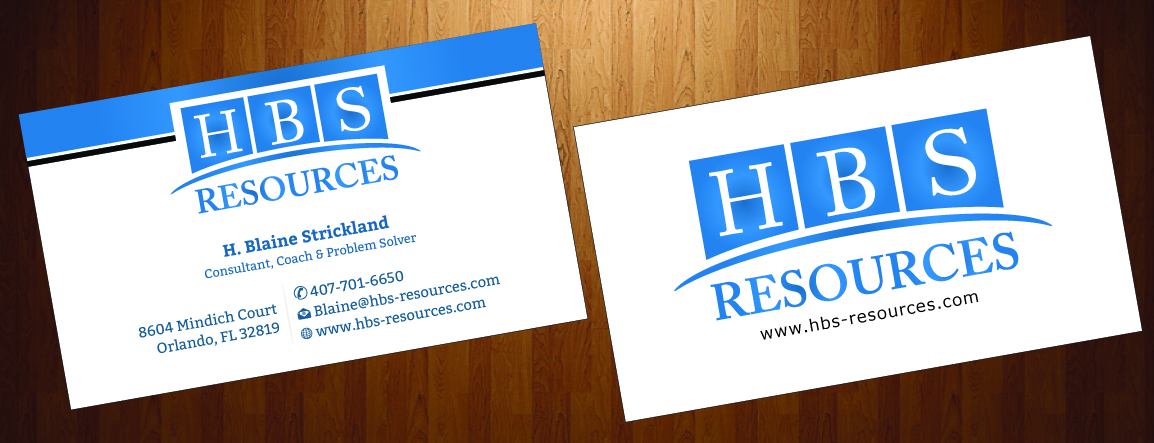 Business Card Design by HarmiDesigning for HBS Resources | Design #3933125
