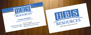 Business Card Design by harmi_199 for HBS Resources | Design: #3933125