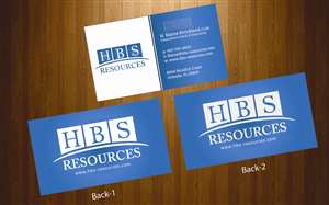 Business Card Design by harmi_199 for HBS Resources | Design: #3937528