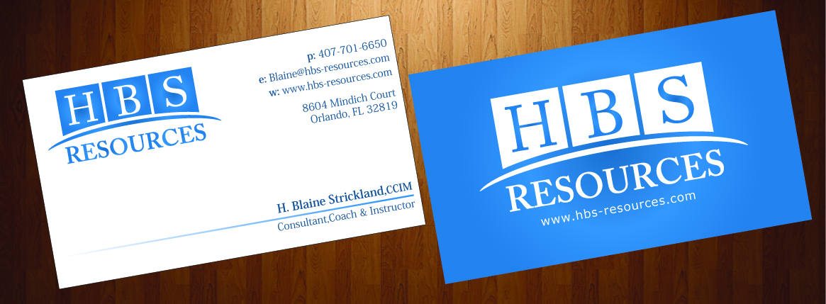 Business Card Design by harmi_199 for HBS Resources | Design: #3942027