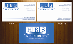 Business Card Design by harmi_199 for HBS Resources | Design: #3944254