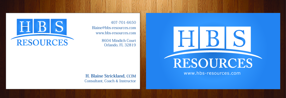 Business Card Design by HarmiDesigning for HBS Resources | Design #3952316
