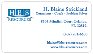 Business Card Design by niroshana for HBS Resources | Design: #3932727